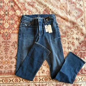 Express Dark Blue Women's Boot Cut Jeans